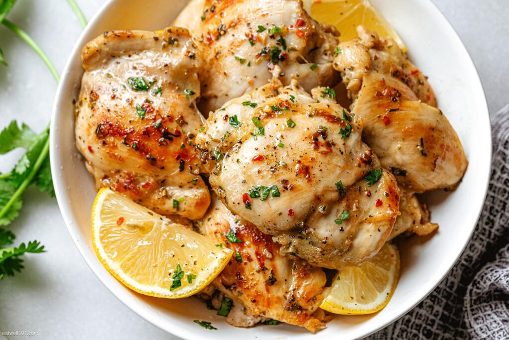 1. Prepared Lemon-Margarine Chicken Thighs Recipes